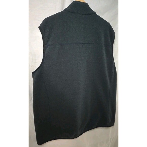 Duluth Trading Co Fleece Full Zip Vest, Men's Sz 2XL/Tall, Gray/Charcoal - Picture 6 of 9